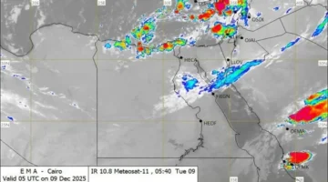 تغيرات حادة في الطقس اليوم الثلاثاء 9 ديسمبر 2025 تستدعي ارتداء الملابس الثقيلة